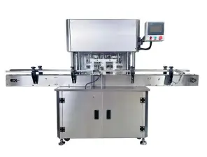 Nitrogen Gas Can Sealing Machine for Nuts Packaging